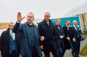 GP JOULE: Bundeskanzler Friedrich Merz besucht GP JOULE