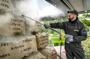 Alfred Kärcher SE & Co. KG: Kärcher reinigt Ärzte-Denkmal in Sofia