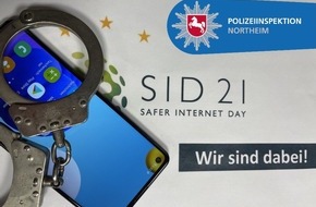 Polizeiinspektion Northeim: POL-NOM: Die Polizeiinspektion Northeim beteiligt sich am Safer Internet Day 2021
