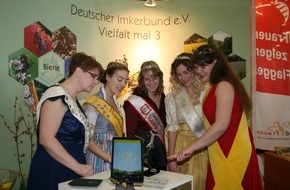 Deutscher Imkerbund e. V.: Erfolgreicher Start auf der Grünen Woche und königlicher Besuch