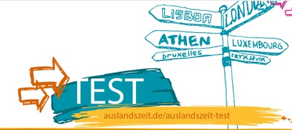 INITIATIVE auslandszeit GmbH: Neues Jahr - Neue Pläne / Orientierungstest für Schüler und Studierende: Welcher Auslandsaufenthalt passt?