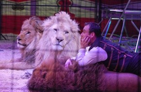 Aktionsbündnis "Tiere gehören zum Circus": Weihnachtszirkusse 2015/16: Triumph des traditionellen Zirkus mit Wildtieren