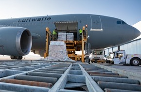 PIZ Luftwaffe: Corona-Hilfe: Luftwaffe bringt 80 Beatmungsgeräte nach Brasilien
