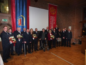 Feuerwehr Kalkar: Ehrungen der Freiwilligen Feuerwehr Stadt Kalkar