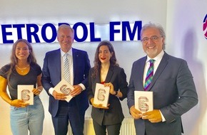 Metropol FM GmbH & Co. KG: Der Islam gehört zu Deutschland! - Christian Wulff zur Bedeutung von Menschenwürde und Vielfalt für unsere Gesellschaft / Altbundespräsident Christian Wulff zu Gast bei METROPOL FM