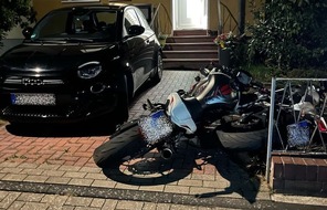 Polizei Rheinisch-Bergischer Kreis: POL-RBK: R&ouml;srath - Motorraddiebstahl verhindert