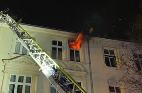 Feuerwehr Dortmund: FW-DO: 15.02.2022 Feuer in der Innenstadt-West