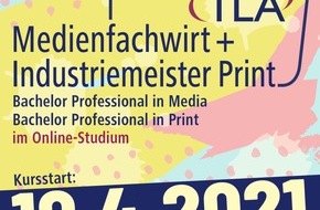 KWB Koordinierungsstelle Weiterbildung und Beschäftigung e.V.: »Medienfachwirt/-in/Industriemeister/-in Print« im Online-Studium startet am 10. April