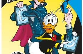 Egmont Ehapa Media GmbH: APP-RAKADABRA: iPad-Magier Simon Pierro tritt im Micky Maus Magazin auf!