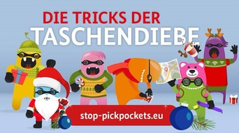 Bundespolizeiinspektion Trier: BPOL-TR: Präventionsveranstaltung "Stop Pickpockets" - Taschendieben keine Chance bieten - Bundespolizei Trier informiert