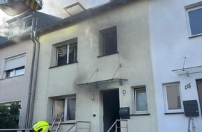Feuerwehr Velbert: FW-Velbert: Wohnungsbrand auf dem Geranienweg