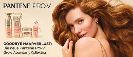 Procter & Gamble GmbH: Sag Goodbye zu Haarverlust! Mit der neuen Pantene Pro&acirc;V Grow Abundant Kollektion / Von Wissenschaftler:innen entwickelt, von Verbraucher:innen getestet