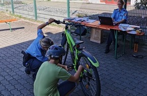 Polizeipräsidium Südhessen: POL-DA: Heppenheim: Polizei lädt zur Fahrradregistrierung- und Codierung ein/Voranmeldung für Codierung nötig