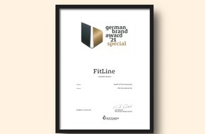 PM-International AG: German Brand Award 2021: FitLine® erneut ausgezeichnet