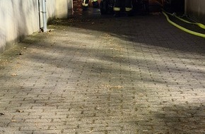 Feuerwehr Erkrath: FW-Erkrath: E-Fahrzeug brennt in einer Tiefgarage