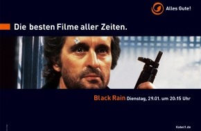 Kabel Eins: Werbeauftakt 2002: Nach "Raumschiff Enterprise" startet Kabel 1 mit
bundesweiter Kampagne für "Die besten Filme aller Zeiten"