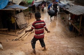 UNICEF Deutschland: Tausende Rohingya-Kinder in Flüchtlingscamps durch Monsun in Gefahr