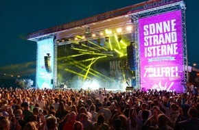 Tourismus-Service Gr&ouml;mitz / OstseeFerienLand: Sonne, Strand & Sterne 2026 - 5 Tage Musikfestival und Sommerfeeling am Gr&ouml;mitzer Strand