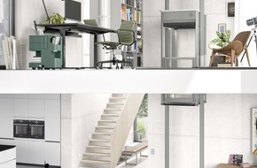 myHomelift GmbH: Mit dem Privatlift durch die Decke / Wohnqualität und Immobilienwert stufenlos erhöhen