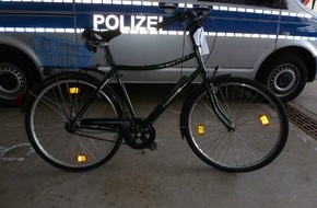 Polizeiinspektion Northeim: POL-NOM: Aufgefundenes Fahrrad