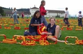 LEGO Schweiz AG: Embargo: LEGO - Primato mondiale in occasione dei festeggiamenti per i 700 anni di Willisau