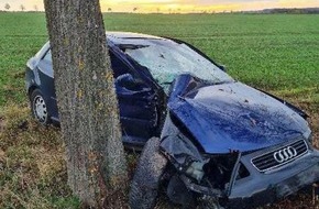 Polizei Wolfsburg: POL-WOB: Fahranfänger bei Unfall schwer verletzt