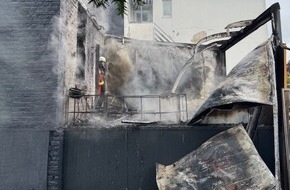 Feuerwehr Düren: FW Düren: Wohnungsbrand am frühen Morgen - Feuerwehr Düren bringt Feuer schnell unter Kontrolle