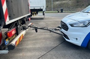 Polizeiinspektion Osnabr&uuml;ck: POL-OS: Bissendorf: Ungew&ouml;hnliche Fahrzeugkombination bei Verkehrskontrolle festgestellt