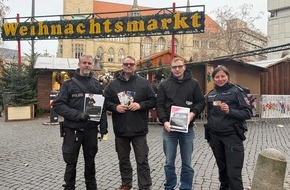Polizei Braunschweig: POL-BS: Prävention auf dem Weihnachtsmarkt