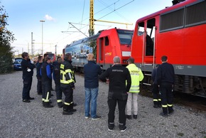 KFV Bodenseekreis: Elektrifizierte Südbahn: Deutsche Bahn AG schult Feuerwehren