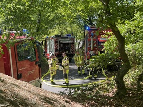 FW-MK: Waldbrand auf der Rauhen Hardt