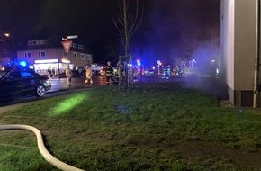 Feuerwehr Gladbeck: FW-GLA: Kellerbrand in Gladbeck Schultendorf