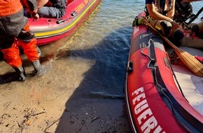 Freiwillige Feuerwehr H&uuml;nxe: FW H&uuml;nxe: Aufwendige Suchaktion nach einem vermissten Schwimmer