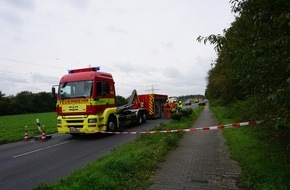 Feuerwehr Ratingen: FW Ratingen: ABC-Einsatz nach Transportunfall