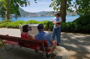 IG saubere Umwelt IGSU: Communicato stampa: "Gli ambasciatori IGSU tengono lontano il littering da Lugano"