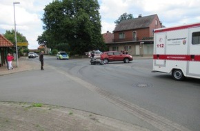 Polizeiinspektion Nienburg / Schaumburg: POL-NI: Motorradfahrer schwer verletzt