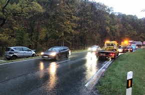 Polizei Steinfurt: POL-ST: Ibbenbüren, Verkehrsunfall mit Verletzten, einspurige Sperrung der B219