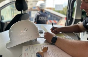 Hauptzollamt Heilbronn: HZA-HN: Zoll mit konzertierter Prüfung in der Baubranche
