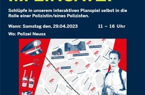 Kreispolizeibehörde Rhein-Kreis Neuss: POL-NE: Team 110 im Einsatz!