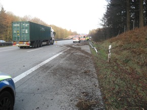 POL-WL: Verkehrsunfälle auf BAB 1und 7 // eine schwer verletze Person