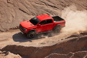 Nächste Generation des Ford Ranger Raptor definiert die Grenzen extremer Offroad-Performance neu