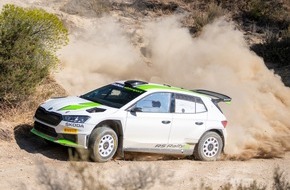 Skoda Auto Deutschland GmbH: Neuer ŠKODA FABIA RS Rally2 absolviert Schotter-Test: Fokus auf Anforderungen von Kundenteams