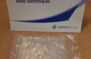 Bundespolizeiinspektion Bad Bentheim: BPOL-BadBentheim: Kokain für rund 6.000 Euro durch Bundespolizei beschlagnahmt