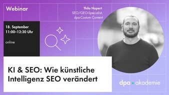dpa-Akademie: SEO- und GEO-Grundlagen-Schulung