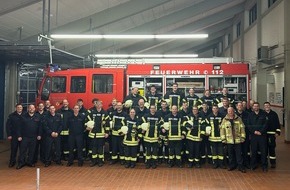 Freiwillige Feuerwehr der Stadt Goch: Feuerwehr Goch: 160stündige Grundausbildung beendet