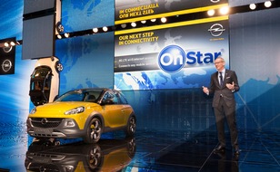 Opel Automobile GmbH: Opel auf dem 84. Internationalen Automobilsalon in Genf / Opel mit OnStar-Vernetzung: Die Rundum-Sorglos-Lösung fürs Auto (FOTO)