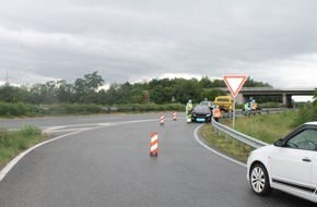 Polizeidirektion Neustadt/Weinstraße: POL-PDNW: Verkehrsunfall - Fahrzeug hat sich gedreht