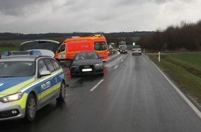 Kreispolizeibehörde Höxter: POL-HX: Frau bei Verkehrsunfall verletzt