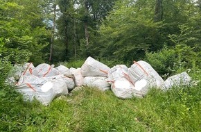 Polizeidirektion Landau: POL-PDLD: Wörth - illegale Müllentsorgung