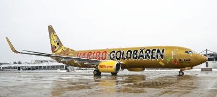 HARIBO GmbH & Co. KG: Zweite Boeing 737-800 von TUIfly in einer außergewöhnlichen HARIBO- Sonderlackierung / Eine Zusammenarbeit, die (sich) abhebt (mit Bild)
